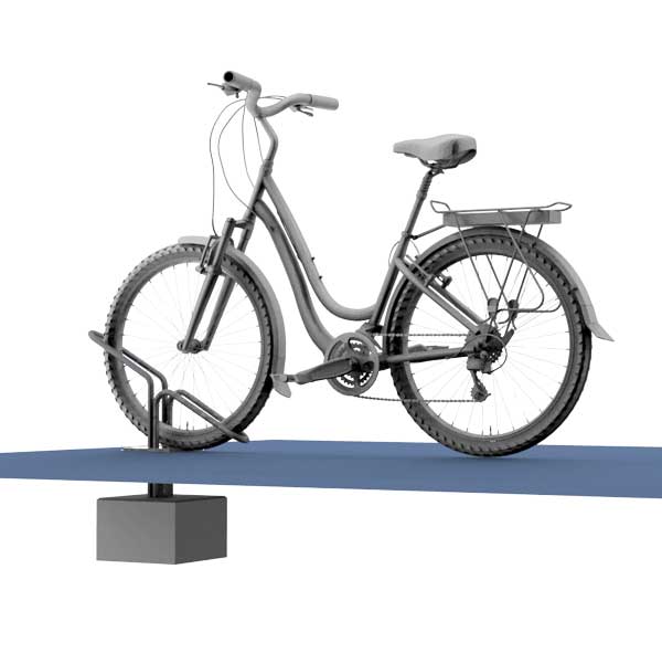 verwijderbare fietsklem