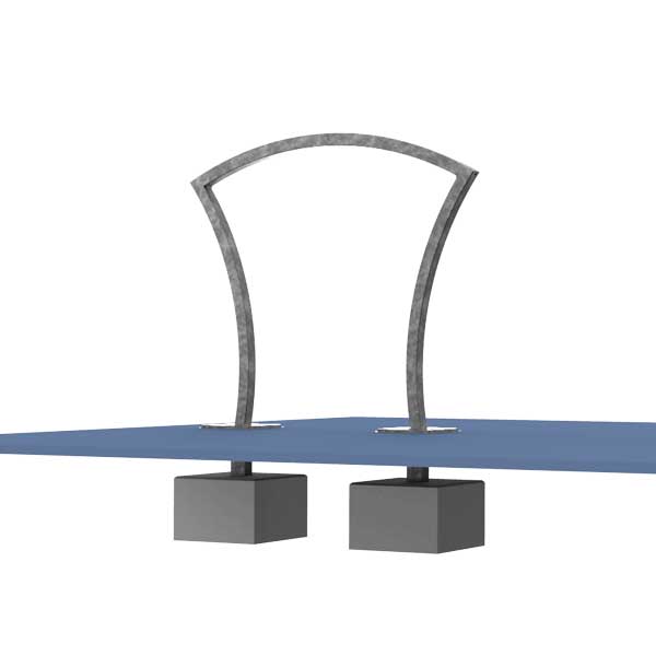 uitneembare fietsaanleunbeugels