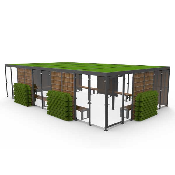 overkapping sedum tralie