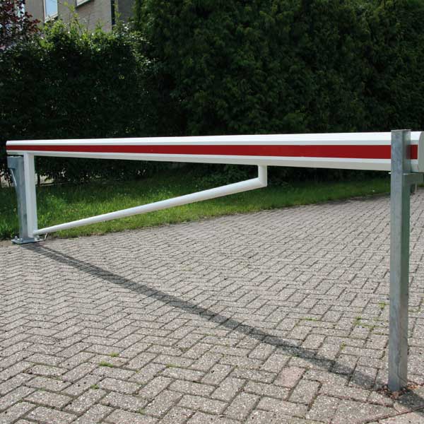 verkeersvoorzieningen parkeervoorzieningen handbediende draaiboom