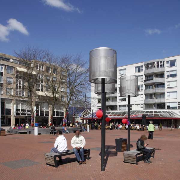 FalcoLinea buitenbank zonder rug, hout