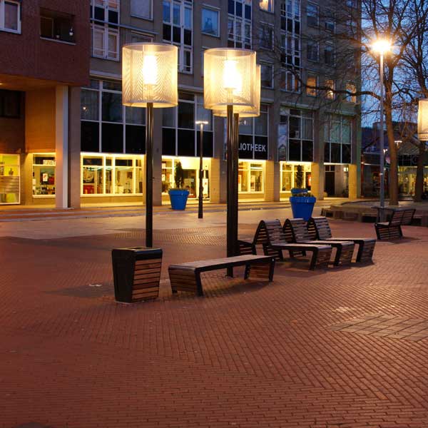 straatmeubilair buitenbank zitbank parkbank FalcoLinea