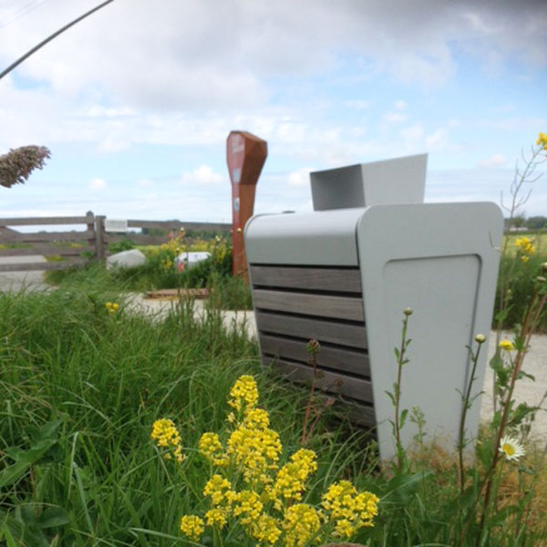 Straatmeubilair afvalbak vuilnisbak FalcoLinea