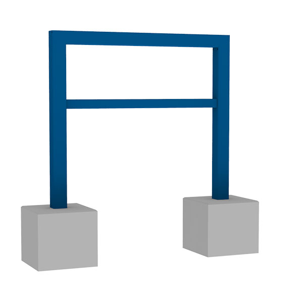 verkeersvoorzieningen geleidehek