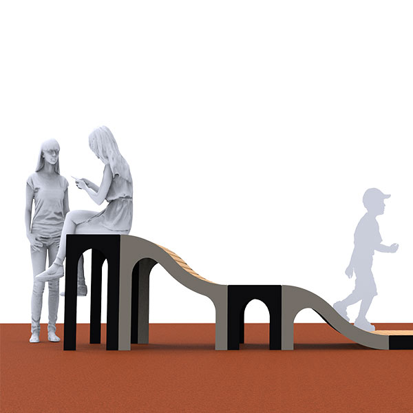 straatmeubilair buitenbank