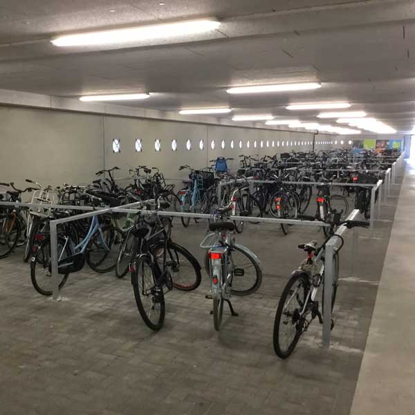 FalcoGrid fietsafscheiding dubbelzijdig