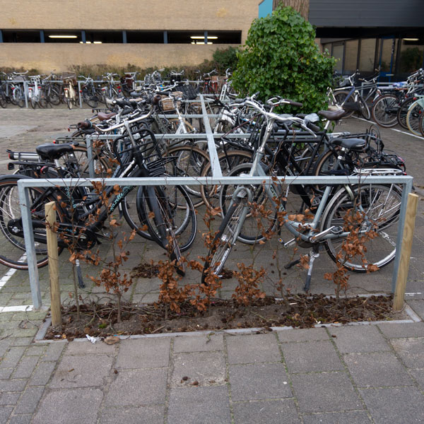 FalcoGrid fietsafscheiding dubbelzijdig