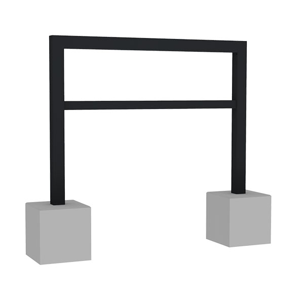 verkeersvoorzieningen geleidehek