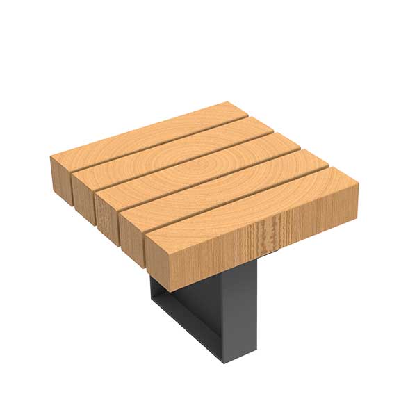 FalcoGlory Stoel gemaakt van restmateriaal, met rugleuning en een strak, modern ontwerp