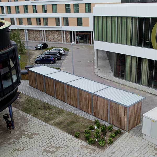 FalcoZan-180 fietsoverkapping