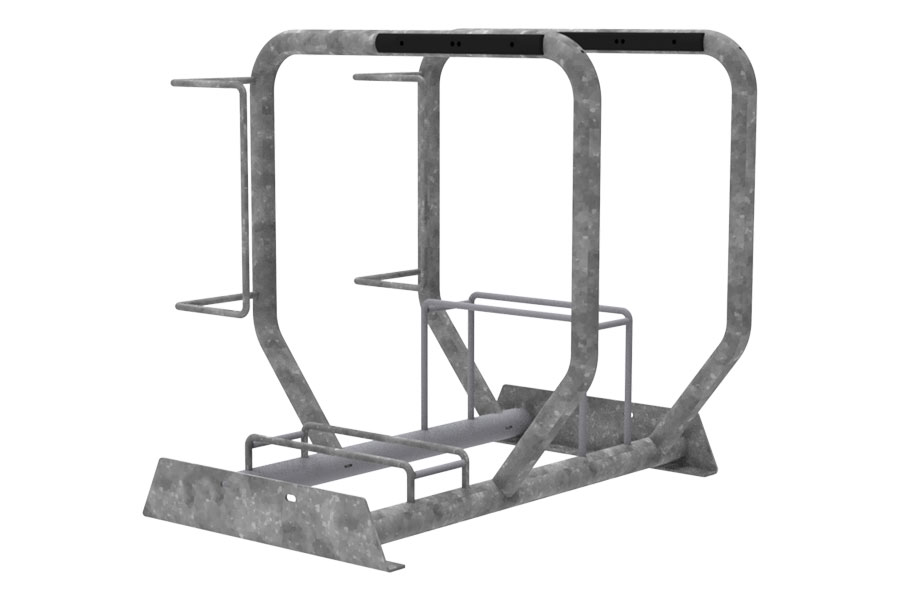 fietsparkeren fietsenrek fatbike