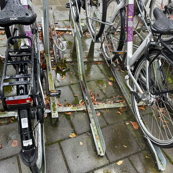 fietsparkeren etagefietsenrek dubbellaags circulair