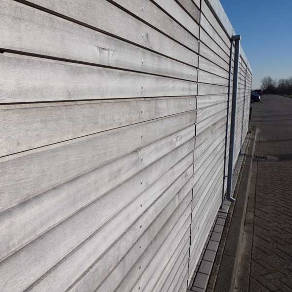 wandbekleding overlap schroten